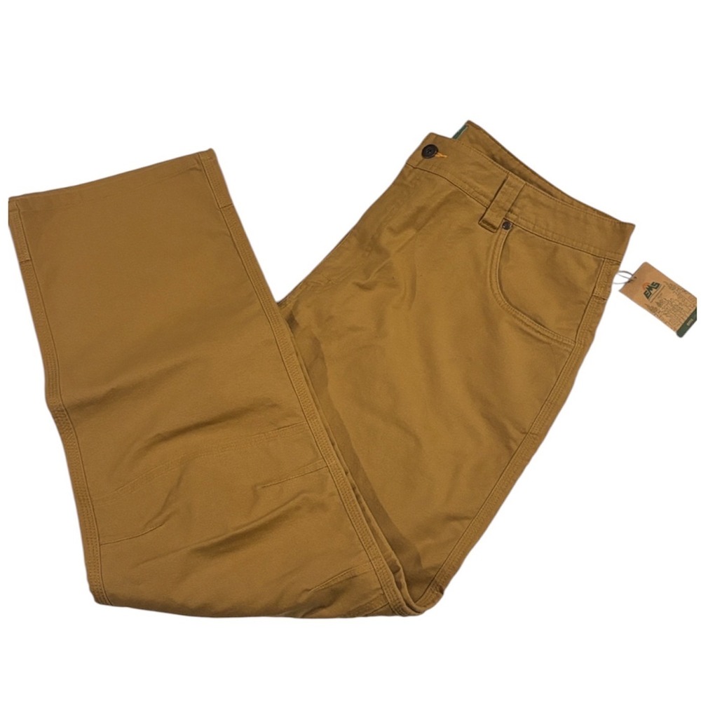 EMS Fencemender Rebar pants men's size 40/32 new with tags double knee gold tan - Picture 2 of 7